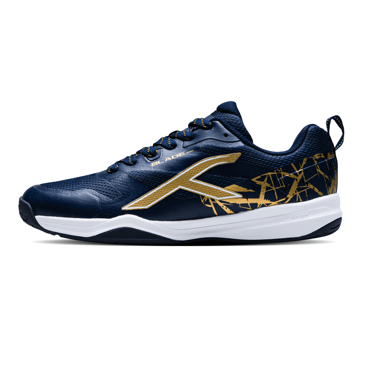Li-Ning Blade Pro Badminton Shoes navy/gold — image 1 of 6